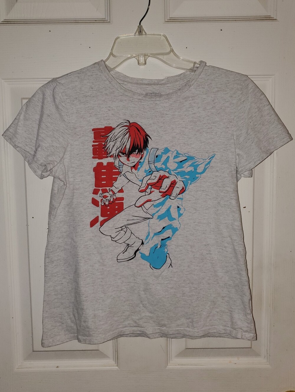 5 for $25 | My Hero Academia Shoto Todoroki Ice & Kanji Juniors T-Shirt
